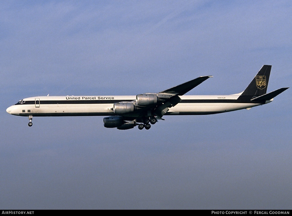 Aircraft Photo of N851UP | McDonnell Douglas DC-8-73(F) | United Parcel Service - UPS | AirHistory.net #78185