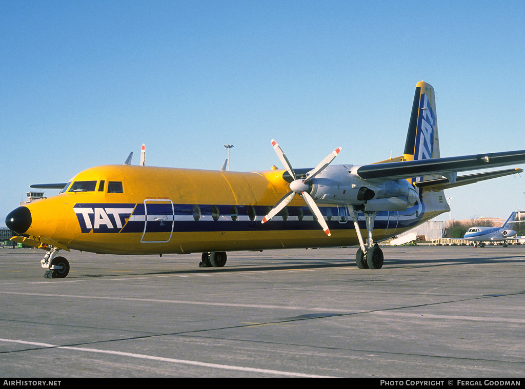 Aircraft Photo of F-GCPV | Fairchild Hiller FH-227B | TAT - Transport Aérien Transrégional | AirHistory.net #78186