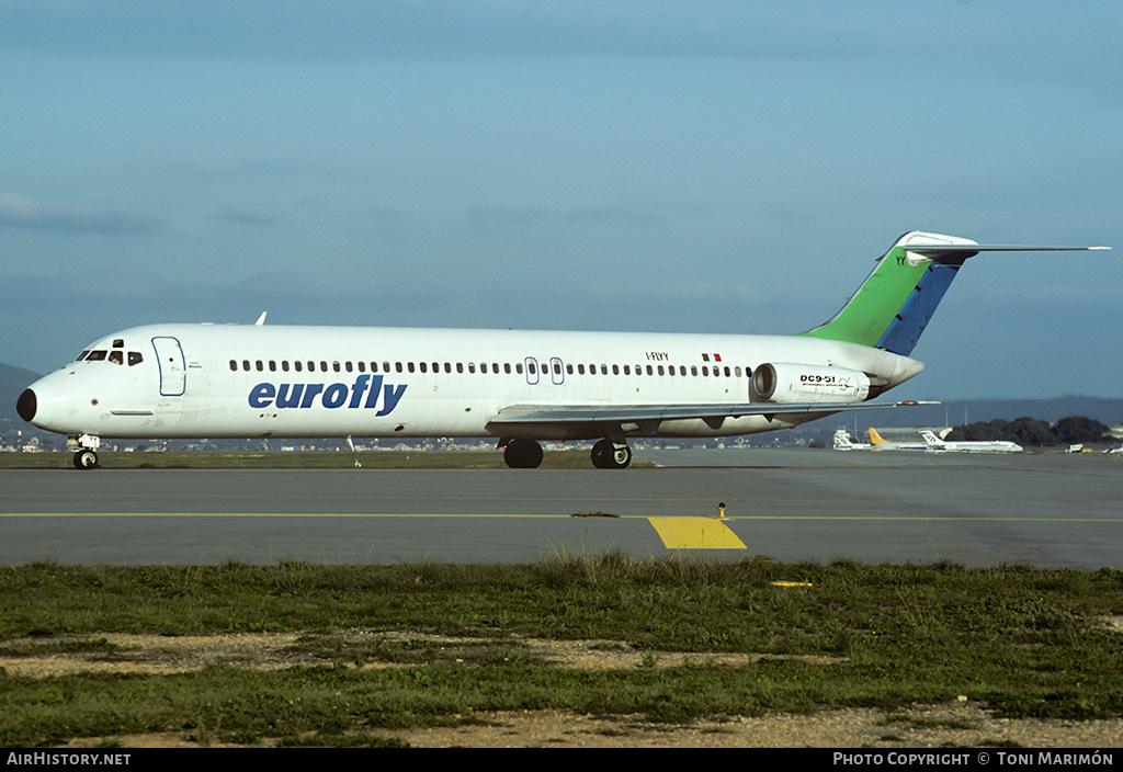 Aircraft Photo of I-FLYY | McDonnell Douglas DC-9-51 | Eurofly | AirHistory.net #78196