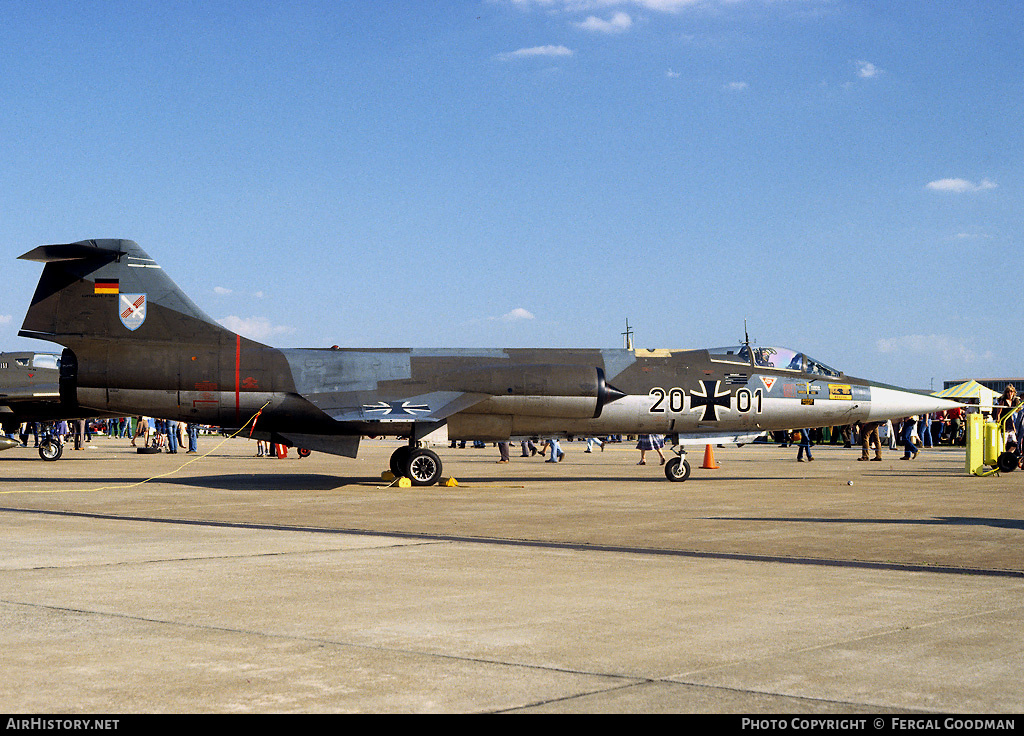 Aircraft Photo of 2001 | Lockheed F-104G Starfighter | Germany - Air Force | AirHistory.net #78219