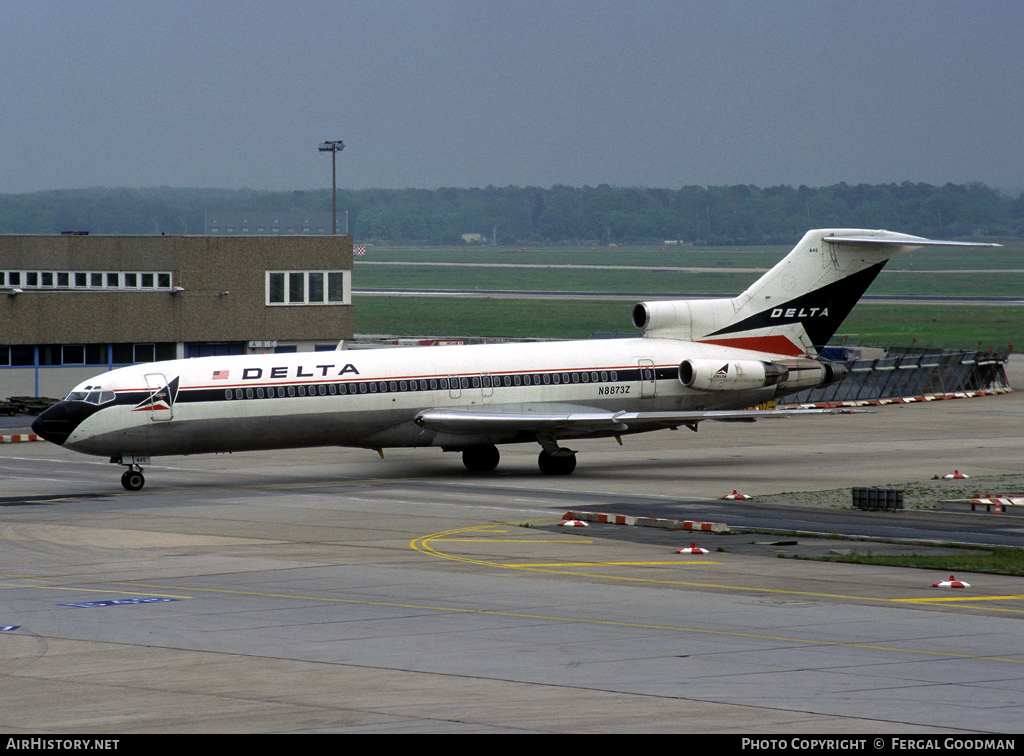 Aircraft Photo of N8873Z | Boeing 727-225/Adv | Delta Air Lines | AirHistory.net #78227