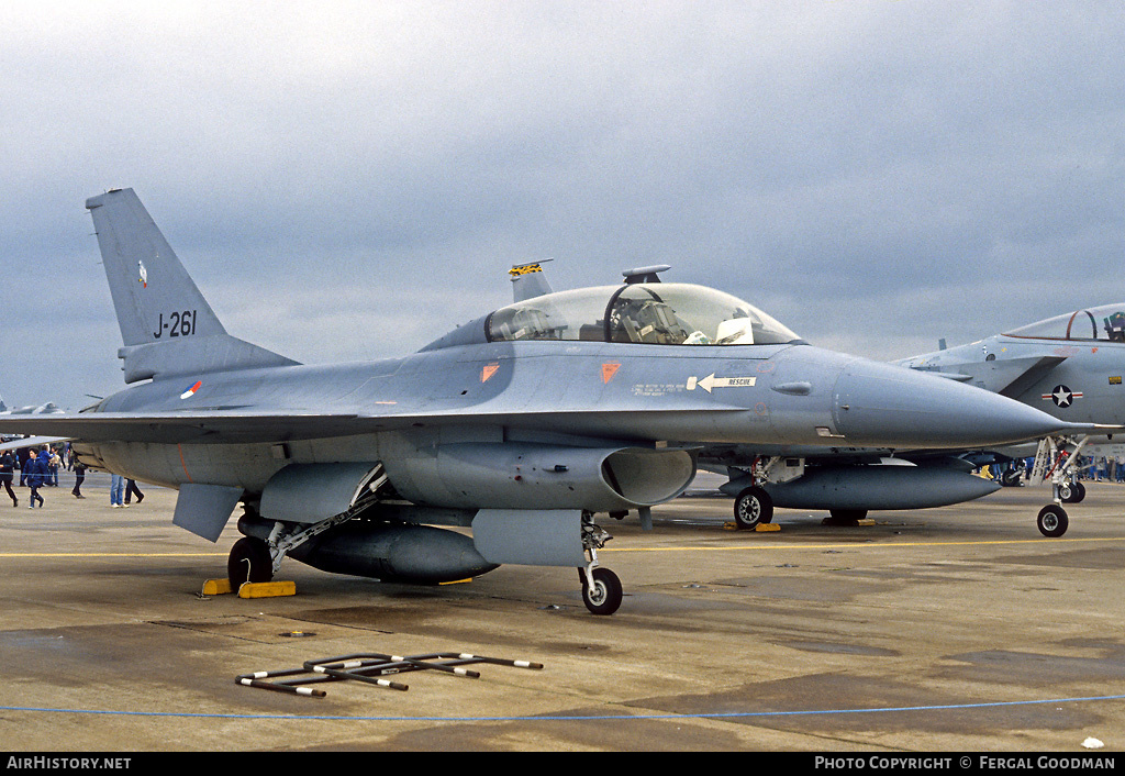 Aircraft Photo of J-261 | General Dynamics F-16B Fighting Falcon | Netherlands - Air Force | AirHistory.net #78232