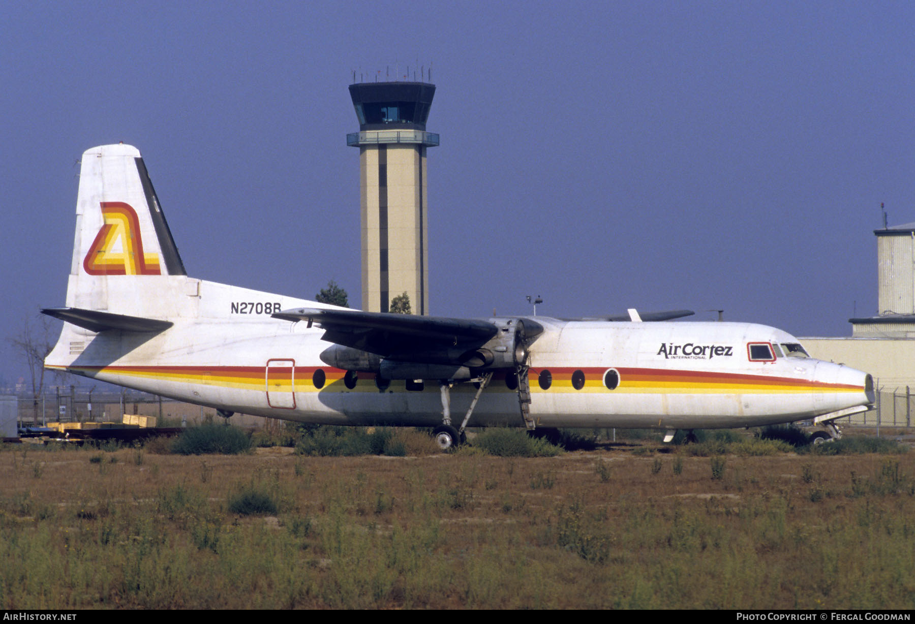 Aircraft Photo of N2708B | Fairchild F-27F | Air Cortez International | AirHistory.net #78270