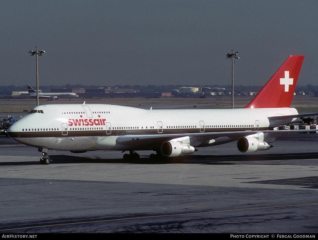 Aircraft Photo of N221GF | Boeing 747-357 | Swissair | AirHistory.net #78276