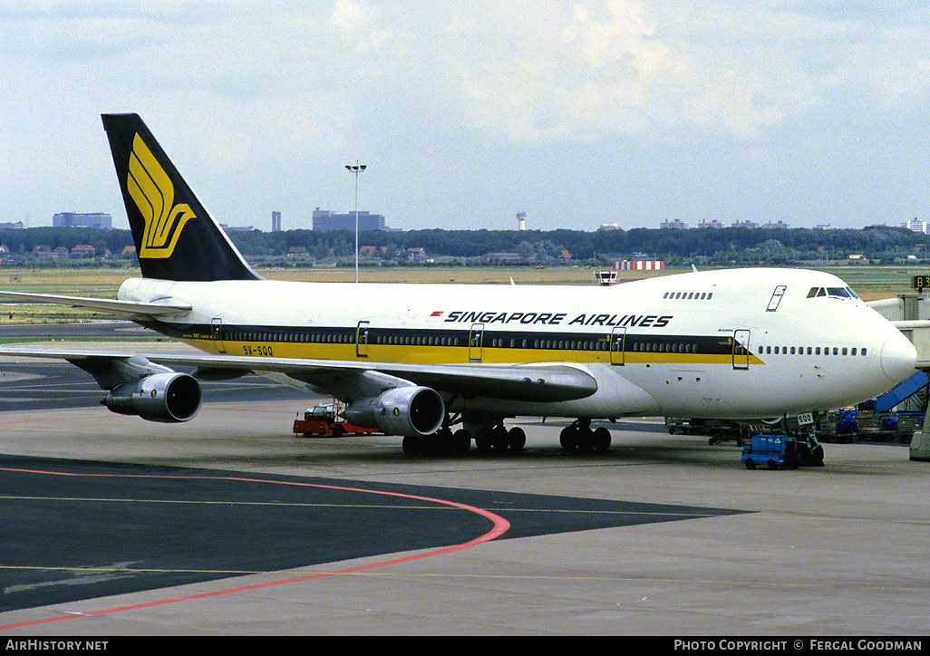 Aircraft Photo of 9V-SQQ | Boeing 747-212B | Singapore Airlines | AirHistory.net #78283