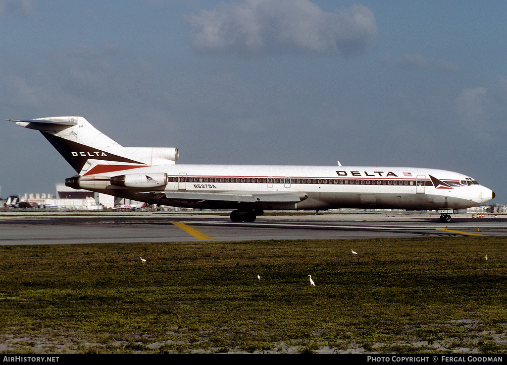 Aircraft Photo of N537DA | Boeing 727-232/Adv | Delta Air Lines | AirHistory.net #78286