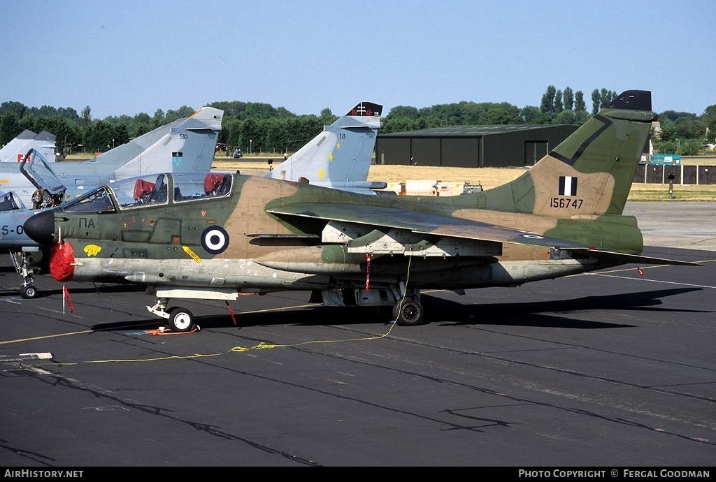 Aircraft Photo of 156747 | LTV TA-7C Corsair II | Greece - Air Force | AirHistory.net #78289