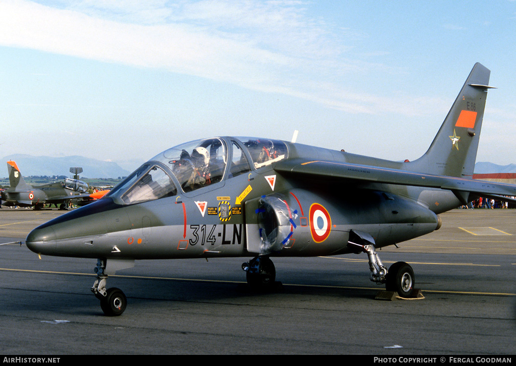 Aircraft Photo of E86 | Dassault-Dornier Alpha Jet E | France - Air Force | AirHistory.net #78296