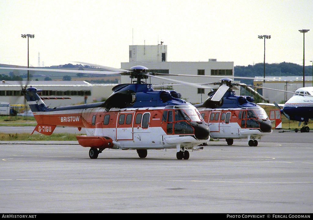 Aircraft Photo of G-TIGU | Aerospatiale AS-332L1 Super Puma | Bristow Helicopters | AirHistory.net #78300