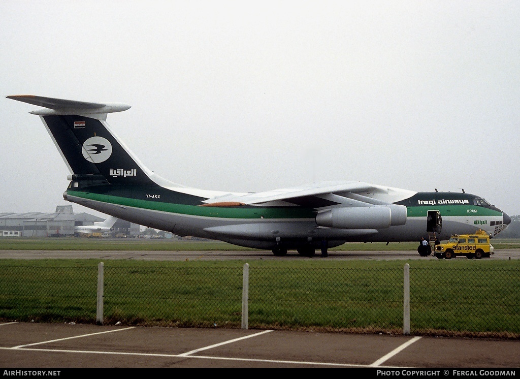 Aircraft Photo of YI-AKX | Ilyushin Il-76M | Iraqi Airways | AirHistory.net #78301