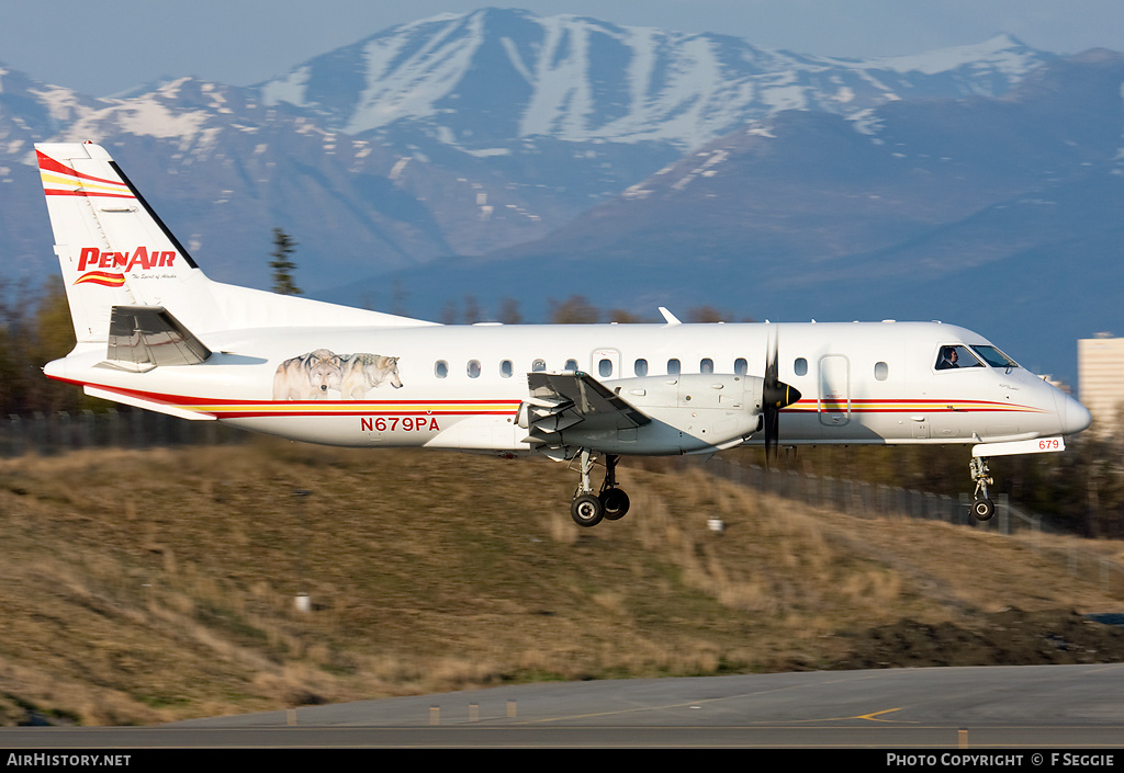 Aircraft Photo of N679PA | Saab 340B | Peninsula Airways - PenAir | AirHistory.net #78311