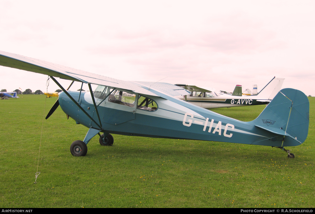 Aircraft Photo of G-IIAC | Aeronca 11AC Chief | AirHistory.net #78318
