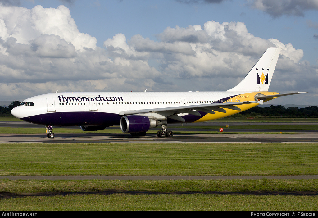 Aircraft Photo of G-MAJS | Airbus A300B4-605R | Monarch Airlines | AirHistory.net #78320
