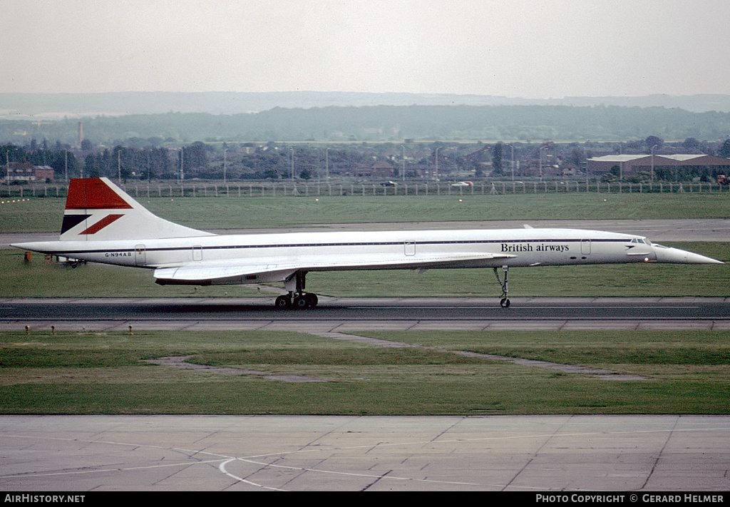 Aircraft Photo of G-N94AB | Aerospatiale-BAC Concorde 102 | British Airways | AirHistory.net #78329
