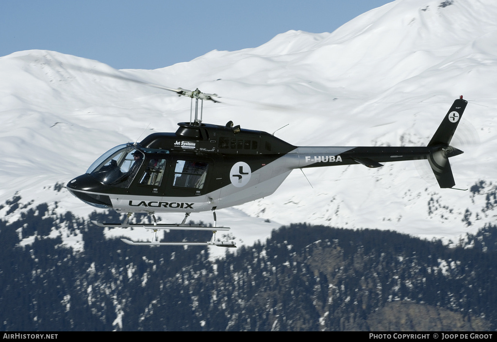 Aircraft Photo of F-HUBA | Bell 206B-3 JetRanger III | AirHistory.net #78332