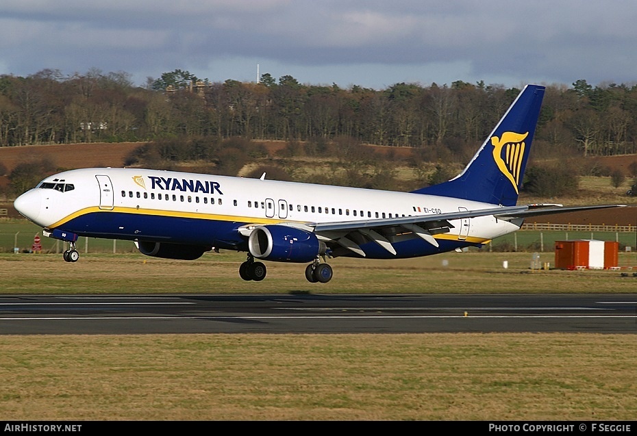Aircraft Photo of EI-CSO | Boeing 737-8AS | Ryanair | AirHistory.net #78346