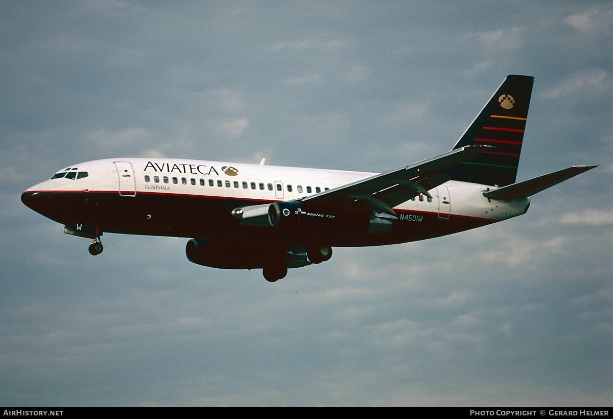 Aircraft Photo of N4501W | Boeing 737-247 | Aviateca | AirHistory.net #78349