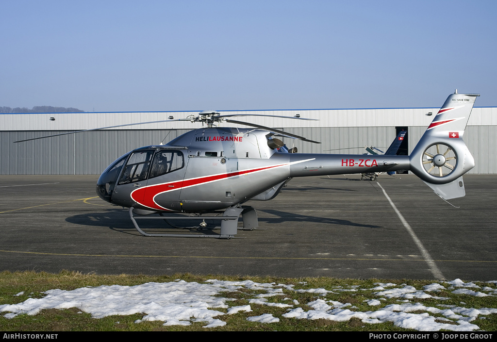 Aircraft Photo of HB-ZCA | Eurocopter EC-120B Colibri | Heli-Lausanne | AirHistory.net #78353