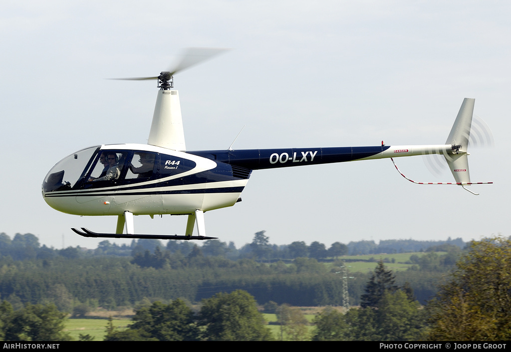 Aircraft Photo of OO-LXY | Robinson R-44 Raven | AirHistory.net #78360