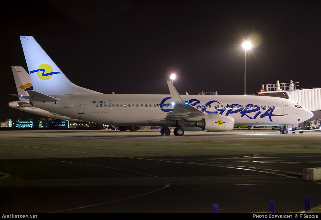 Aircraft Photo of 5B-DBX | Boeing 737-8Q8 | Eurocypria Airlines | AirHistory.net #78366