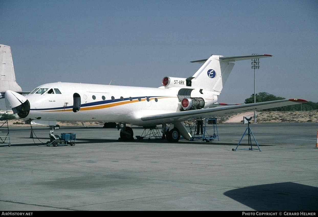 Aircraft Photo of ST-ARK | Yakovlev Yak-40KD | AirHistory.net #78369