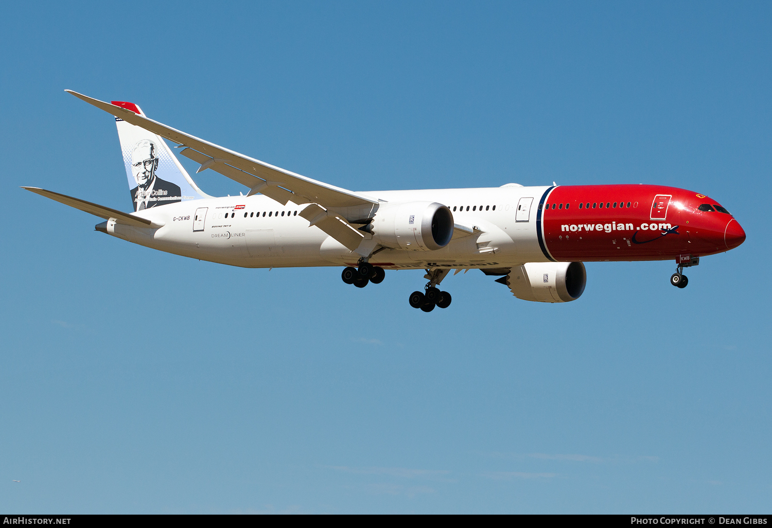 Aircraft Photo of G-CKWB | Boeing 787-9 Dreamliner | Norwegian | AirHistory.net #78377