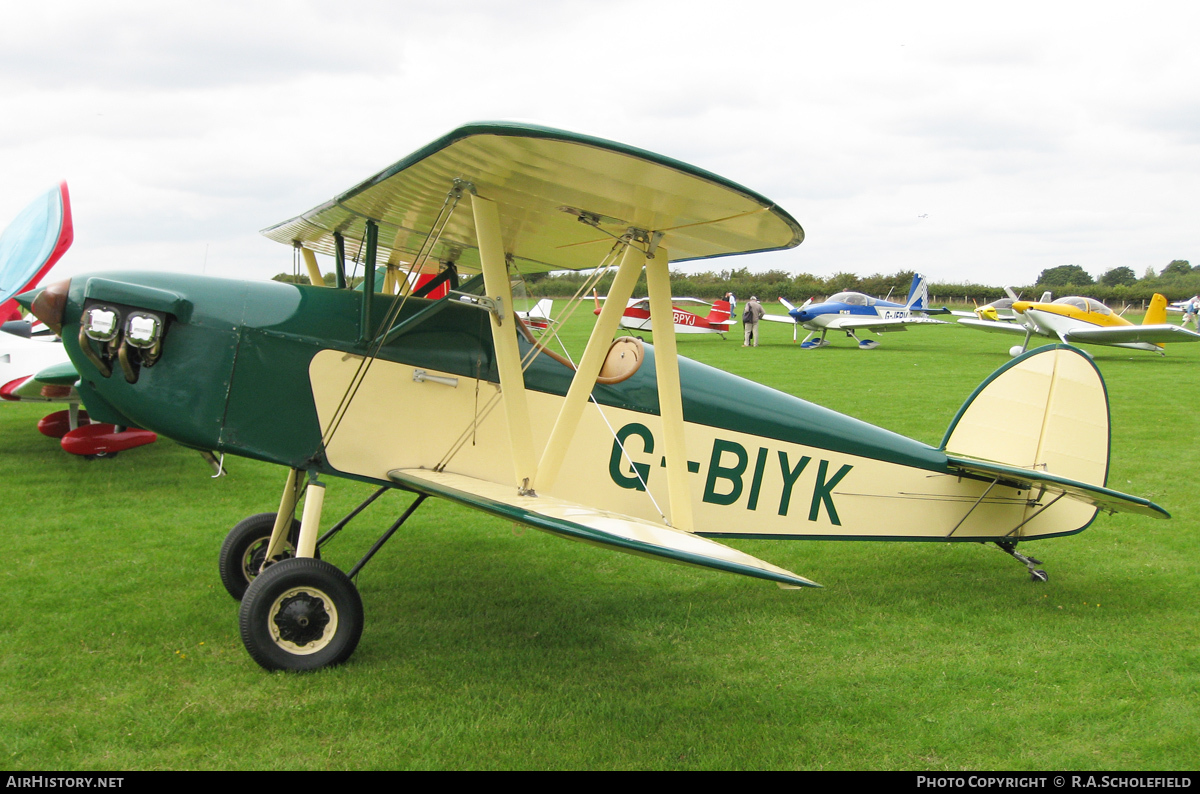 Aircraft Photo of G-BIYK | Isaacs Fury II | AirHistory.net #78385
