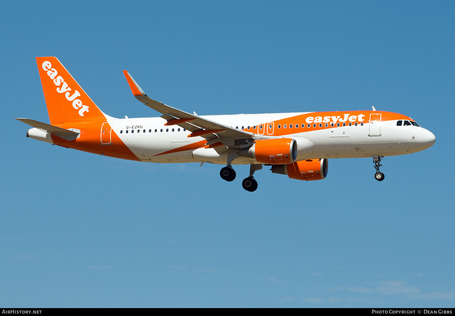 Aircraft Photo of G-EZRU | Airbus A320-214 | EasyJet | AirHistory.net #78391