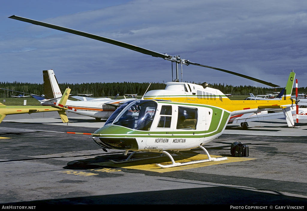 Aircraft Photo of C-GGMC | Bell 206B-2 JetRanger II | Northern Mountain Helicopters | AirHistory.net #78392