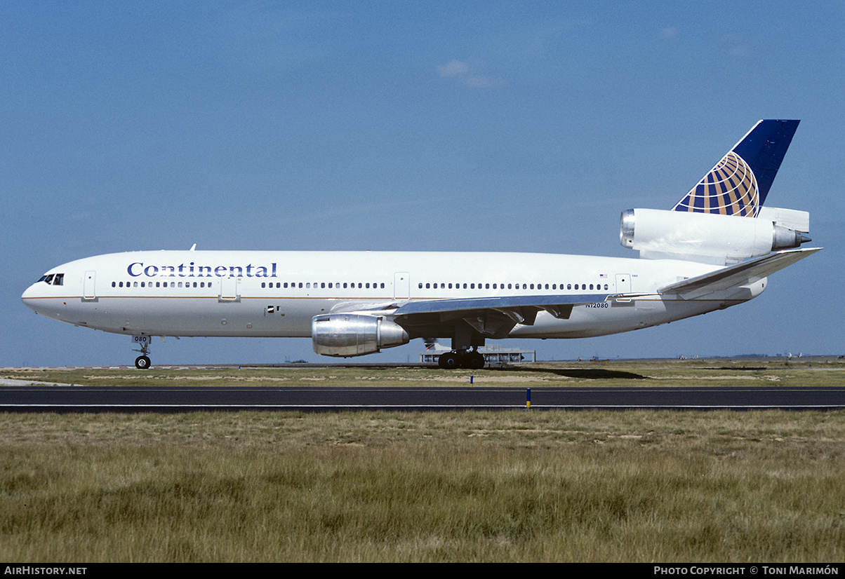 Aircraft Photo of N12080 | McDonnell Douglas DC-10-30 | Continental Airlines | AirHistory.net #78395