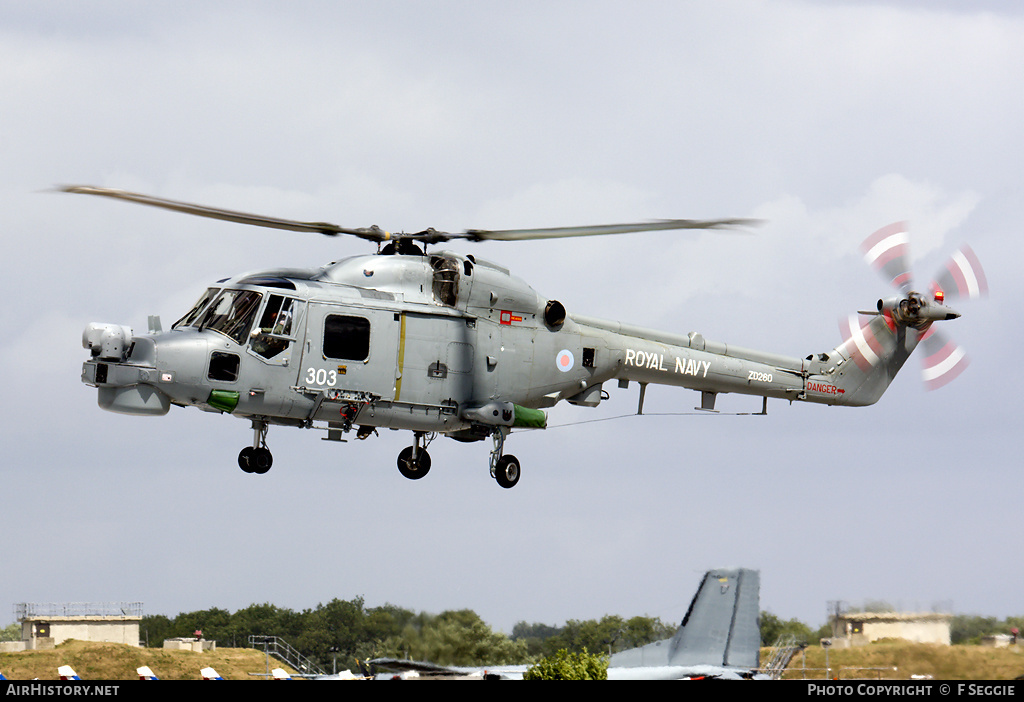 Aircraft Photo of ZD260 | Westland WG-13 Lynx HMA8DSP | UK - Navy | AirHistory.net #78407