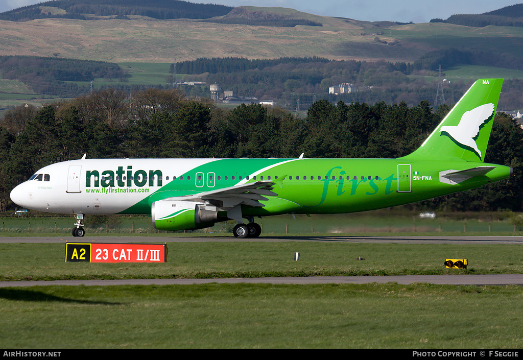 Aircraft Photo of 5N-FNA | Airbus A320-212 | First Nation Airways | AirHistory.net #78426