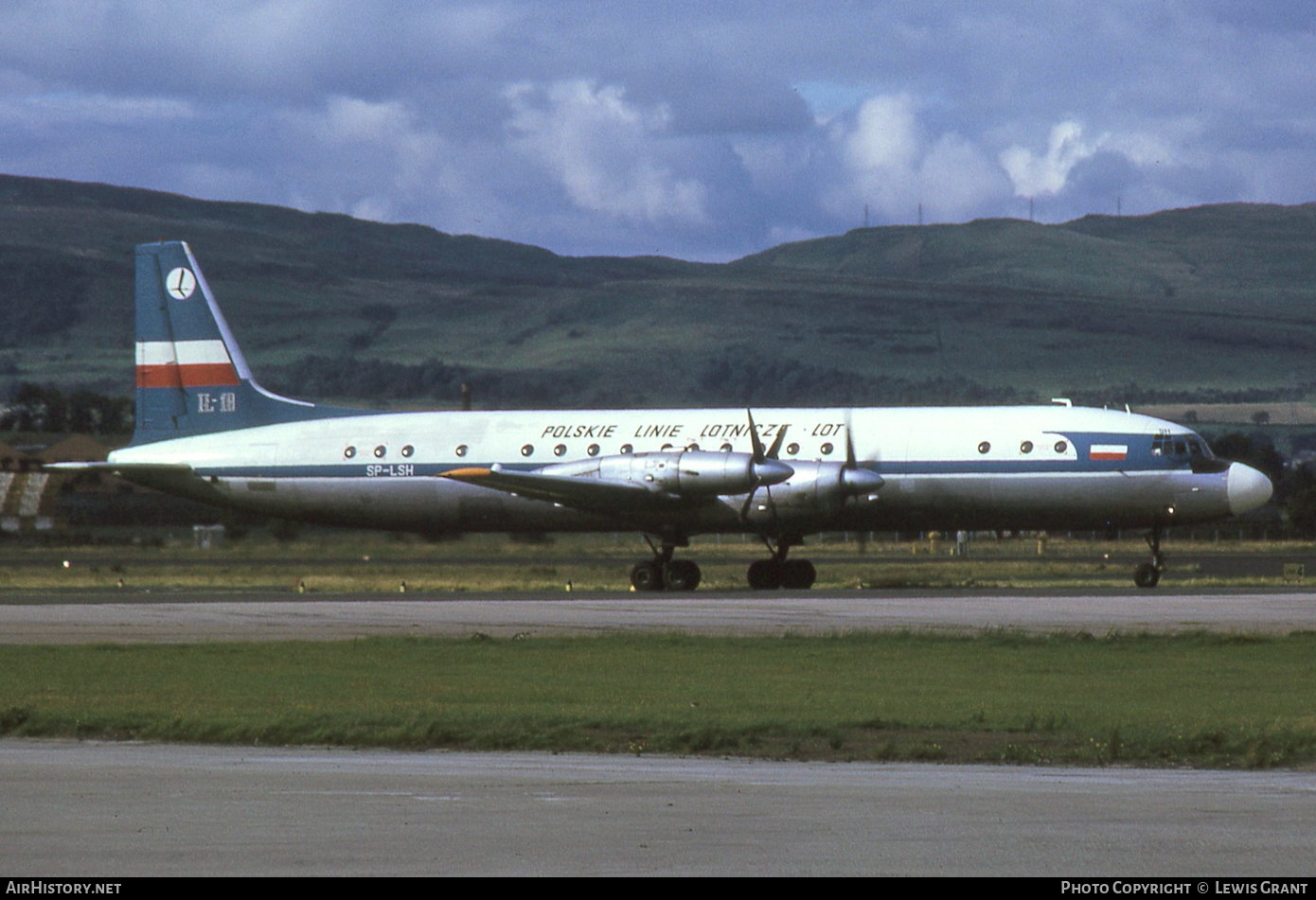 Aircraft Photo of SP-LSH | Ilyushin Il-18V | LOT Polish Airlines - Polskie Linie Lotnicze | AirHistory.net #78427