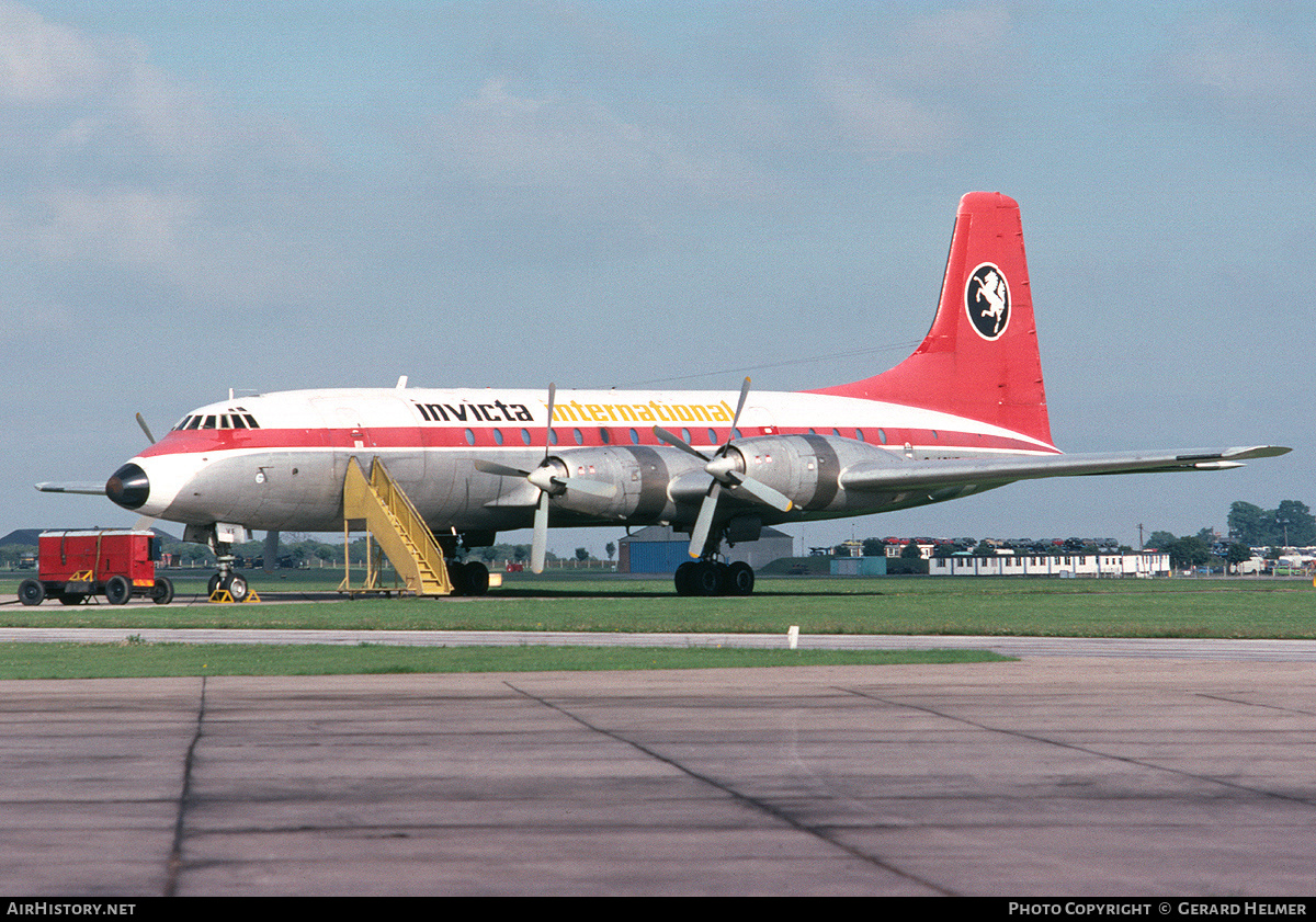 Aircraft Photo of G-AOVF | Bristol 175 Britannia 312F | Invicta International Airlines | AirHistory.net #78435