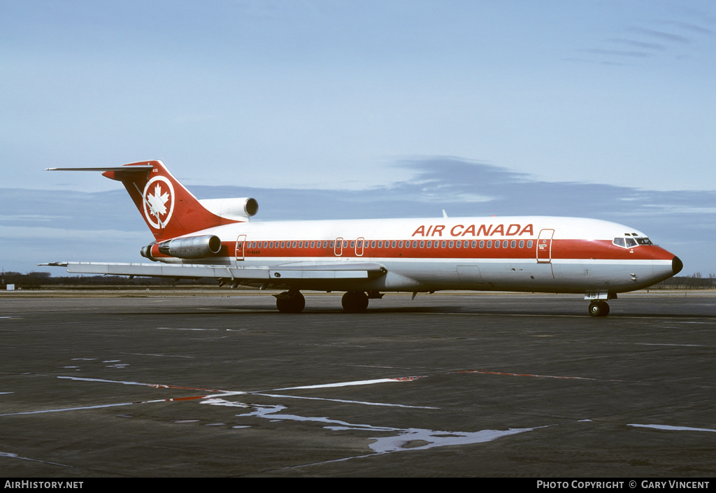 Aircraft Photo of C-GAAO | Boeing 727-233/Adv | Air Canada | AirHistory.net #78439