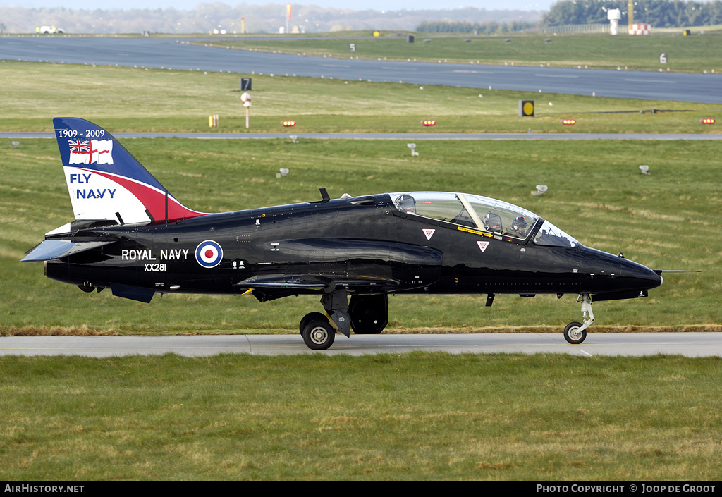 Aircraft Photo of XX281 | British Aerospace Hawk T.1A | UK - Navy | AirHistory.net #78453