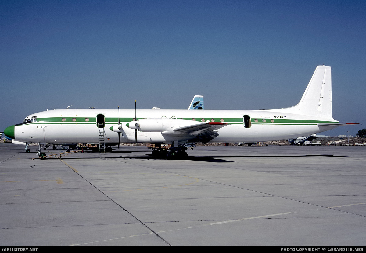 Aircraft Photo of EL-ALD | Ilyushin Il-18E | AirHistory.net #78461