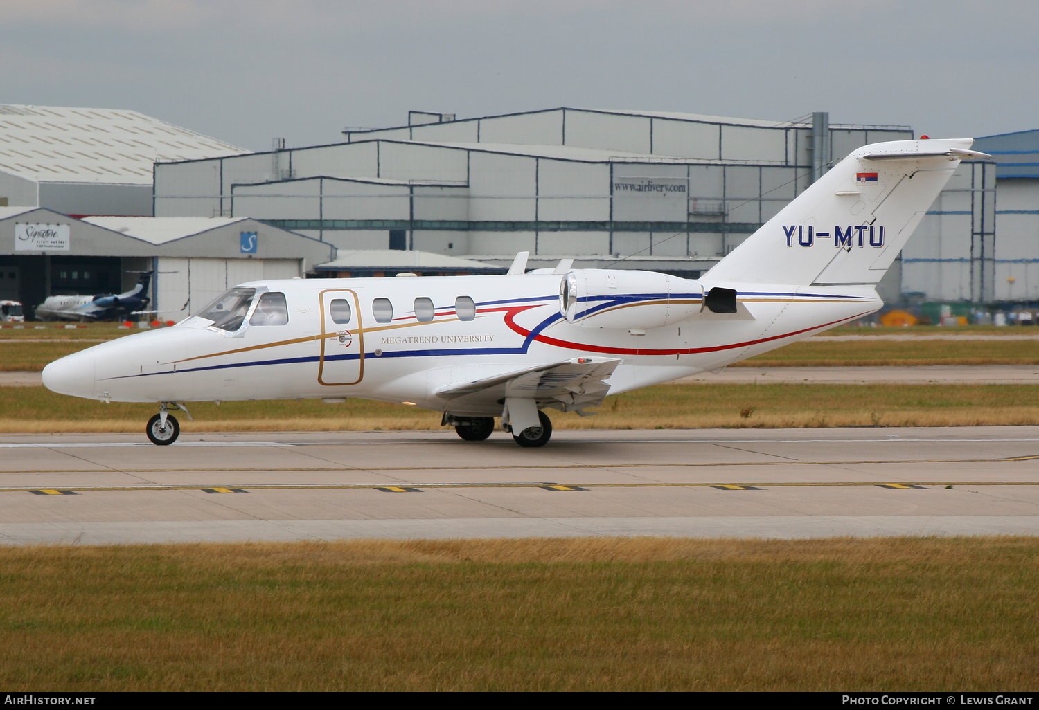 Aircraft Photo of YU-MTU | Cessna 525 CitationJet | Megatrend University | AirHistory.net #78467