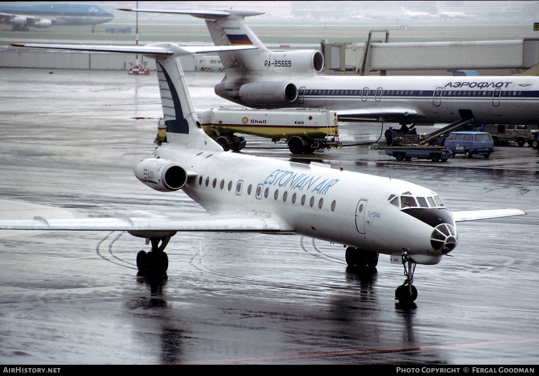 Aircraft Photo of ES-AAN | Tupolev Tu-134A | Estonian Air | AirHistory.net #78496