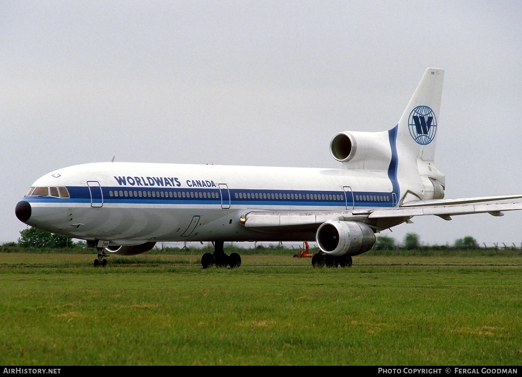 Aircraft Photo of C-GIFE | Lockheed L-1011-385-1-14 TriStar 100 | Worldways Canada | AirHistory.net #78504