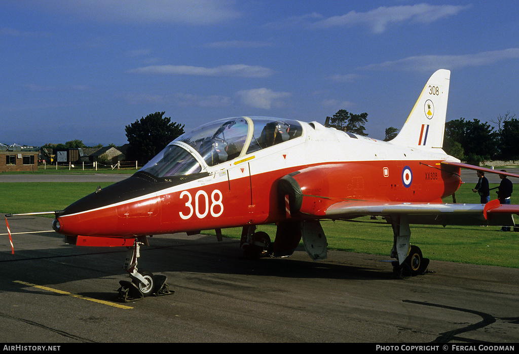 Aircraft Photo of XX308 | British Aerospace Hawk T.1 | UK - Air Force | AirHistory.net #78505