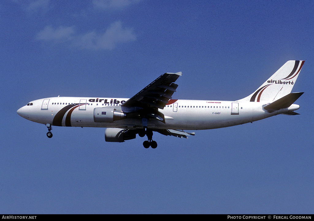 Aircraft Photo of F-GHEF | Airbus A300B4-622R | Air Liberté | AirHistory.net #78511