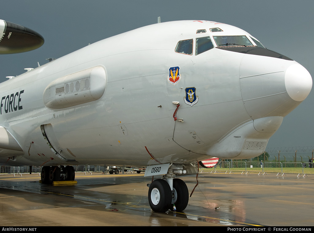 Aircraft Photo of 75-0560 / AF75-0560 | Boeing E-3B Sentry | USA - Air Force | AirHistory.net #78512