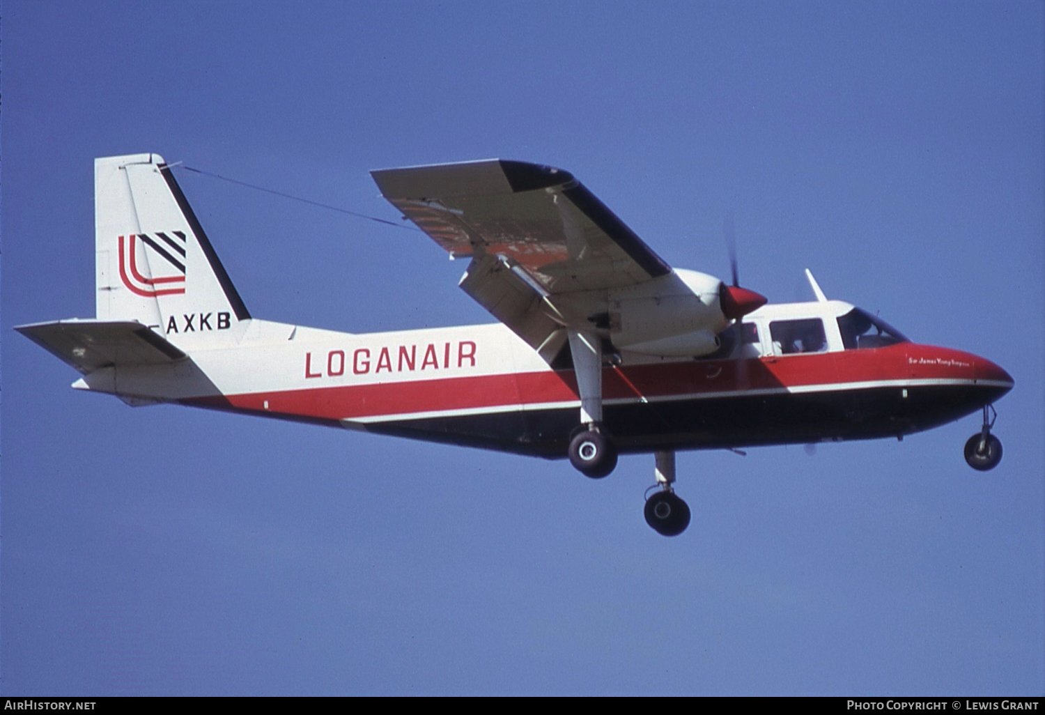 Aircraft Photo of G-AXKB | Britten-Norman BN-2A Islander | Loganair | AirHistory.net #78535