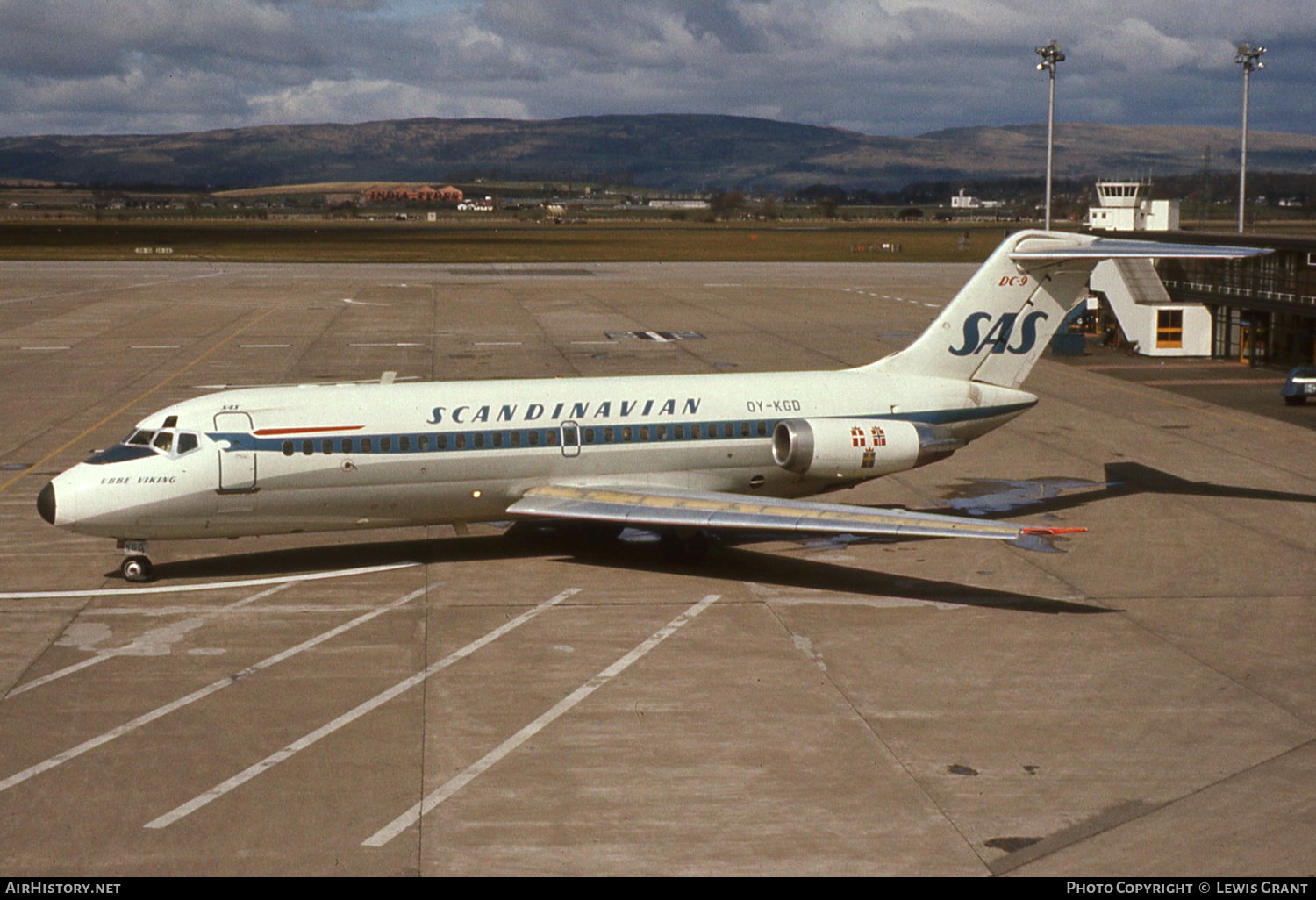 Aircraft Photo of OY-KGD | McDonnell Douglas DC-9-21 | Scandinavian Airlines - SAS | AirHistory.net #78536