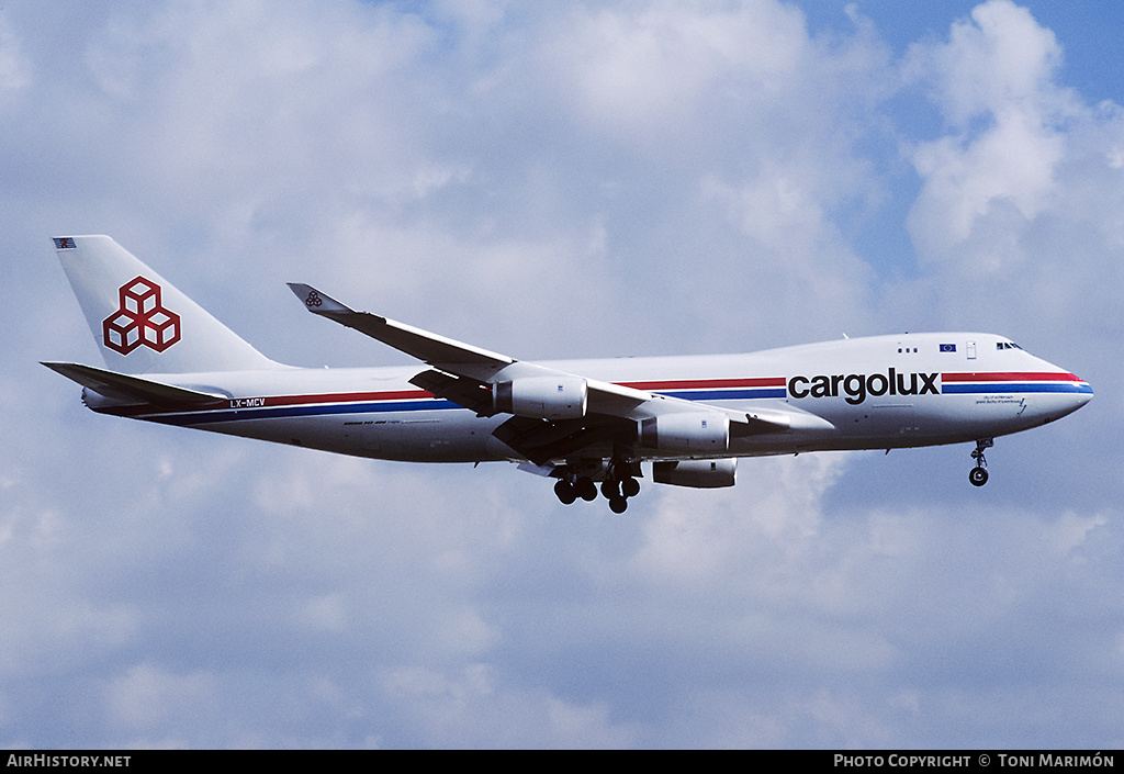 Aircraft Photo of LX-MCV | Boeing 747-4R7F/SCD | Cargolux | AirHistory.net #78545
