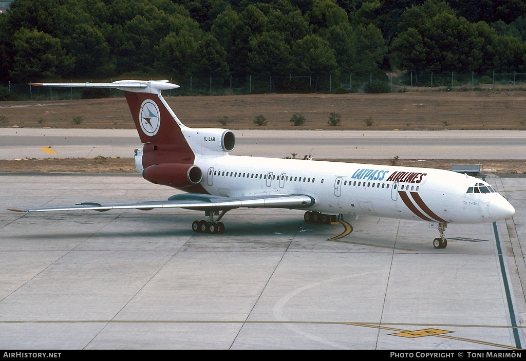 Aircraft Photo of YL-LAB | Tupolev Tu-154B-2 | Latpass Airlines | AirHistory.net #78547