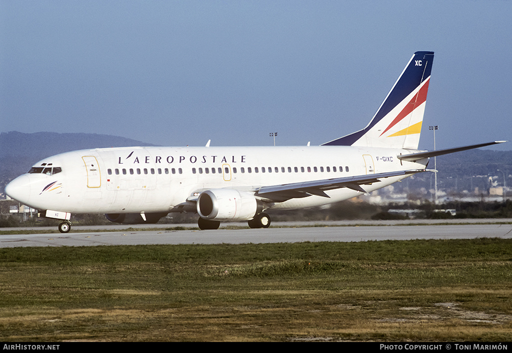 Aircraft Photo of F-GIXC | Boeing 737-38B(QC) | L'Aeropostale | AirHistory.net #78548