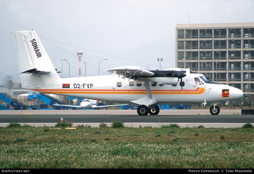 Aircraft Photo of D2-FVP | De Havilland Canada DHC-6-300 Twin Otter | SonAir | AirHistory.net #78550