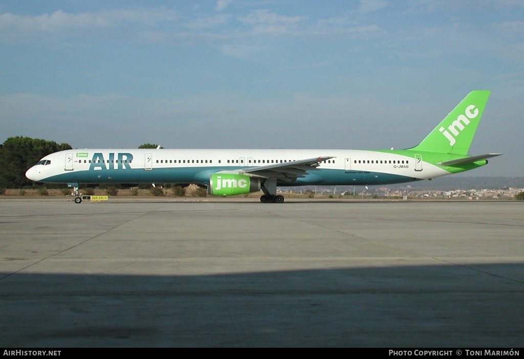 Aircraft Photo of G-JMAB | Boeing 757-3CQ | JMC Air | AirHistory.net #78551